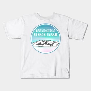 Vinson Massif Antarctica Kids T-Shirt